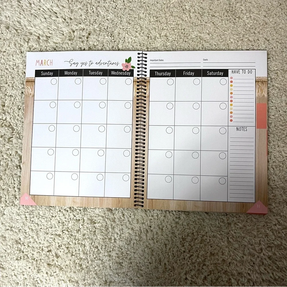 Animal Print Teacher Planner